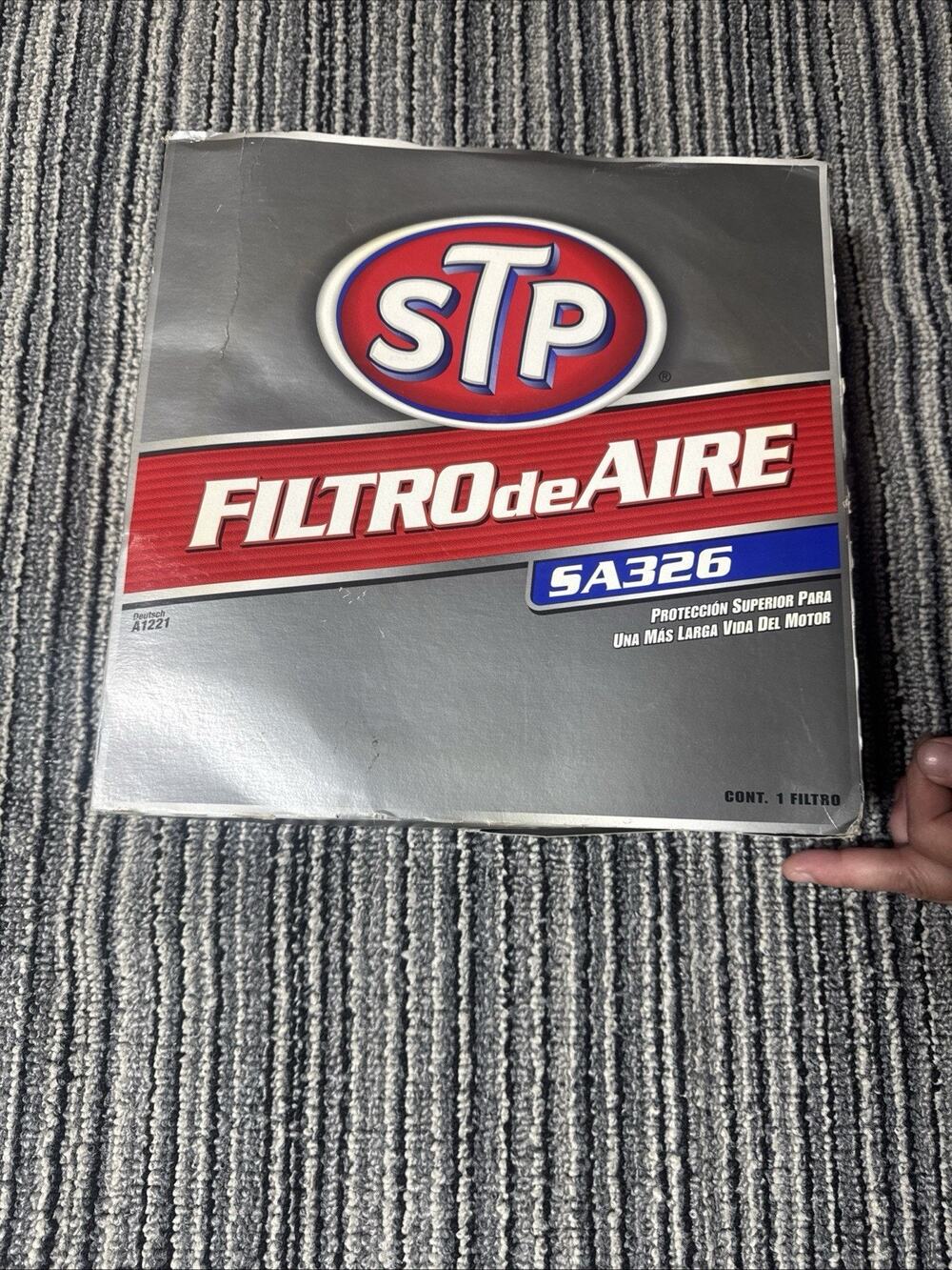 STP SA326 Round Engine Air Filter Chevy GMC C/K Pickup Truck Vintage NOS USA